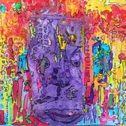 Moai w zgiełku miejskim