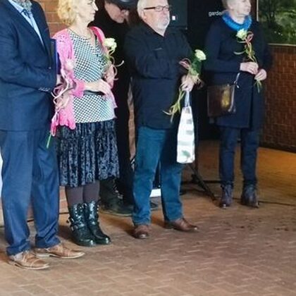 Wystawa prac malarskich Grupa Janowska MDK Dąb Katowice.