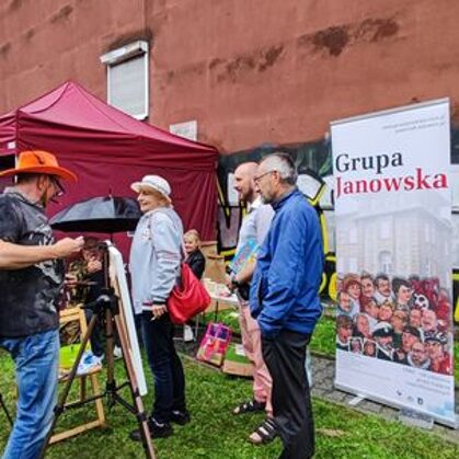 Plener malarski Grupa Janowska ul. Kolista